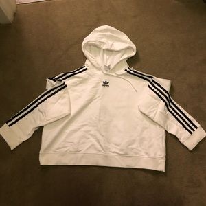 Adidas cropped hoodie